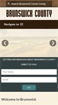 Mobile Screenshot of livinginbrunswickcounty.com